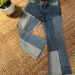 Vintage Patchwork Culottes